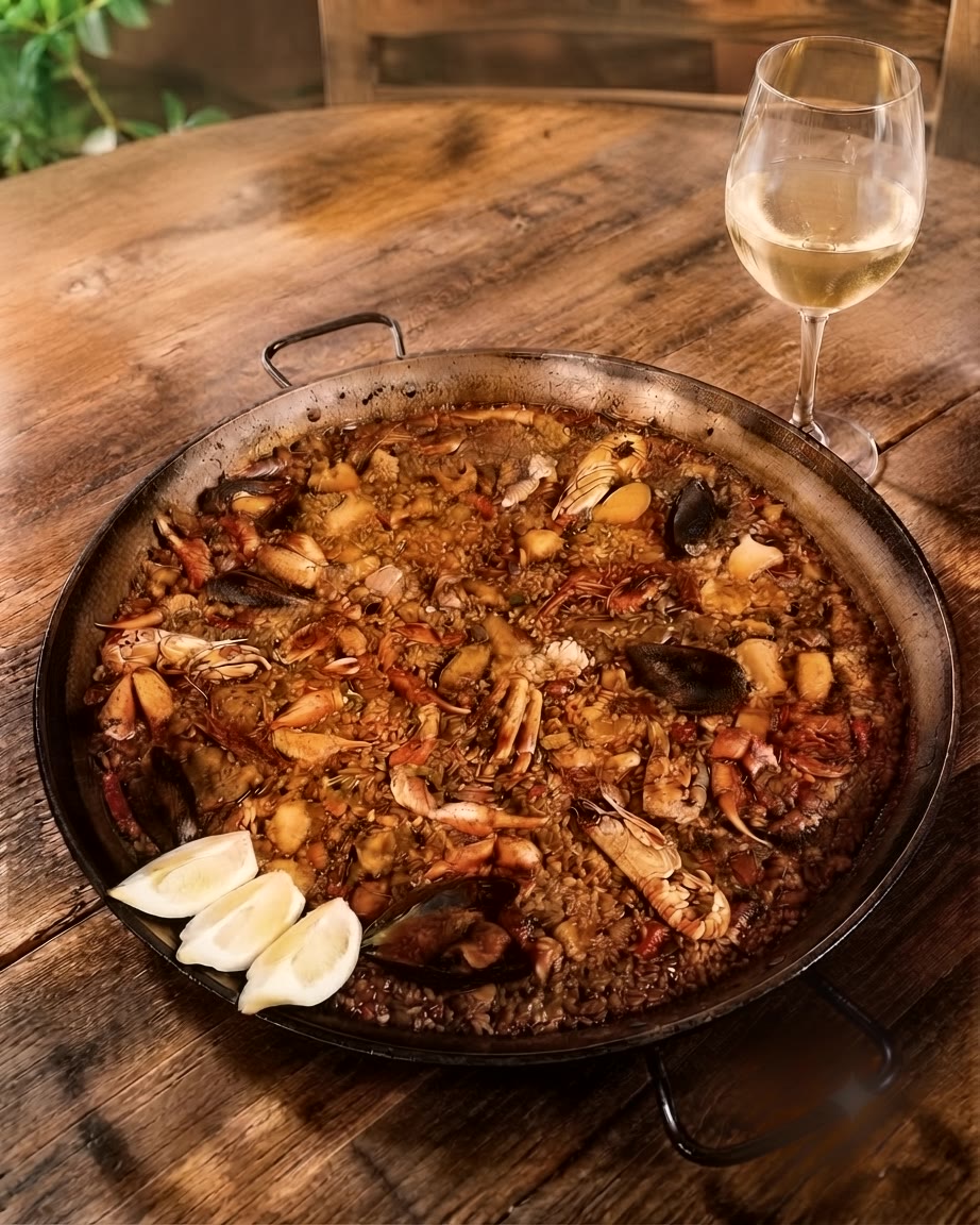 Paella de Pescado y Marisco La Sabika Ibiza